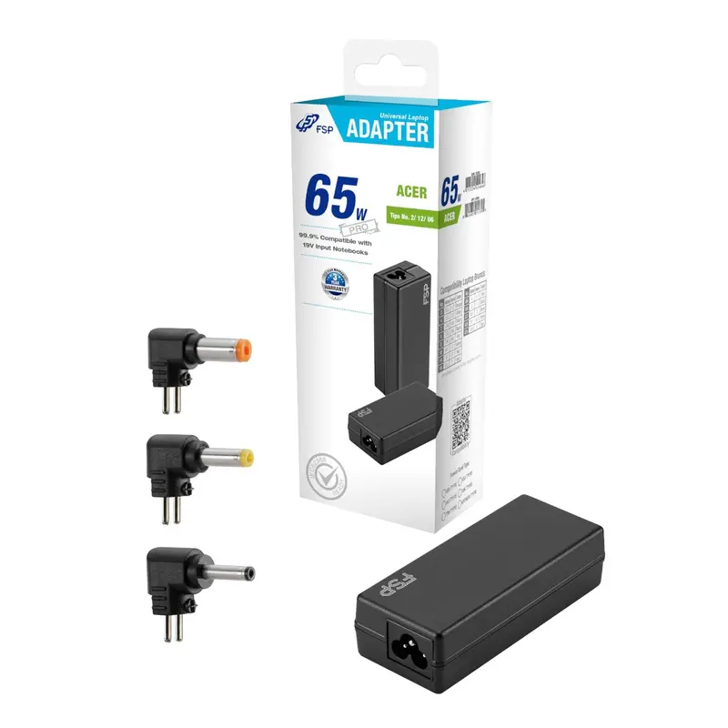 Fsp Pro 65W Universal Laptop Adapter – Acer 1