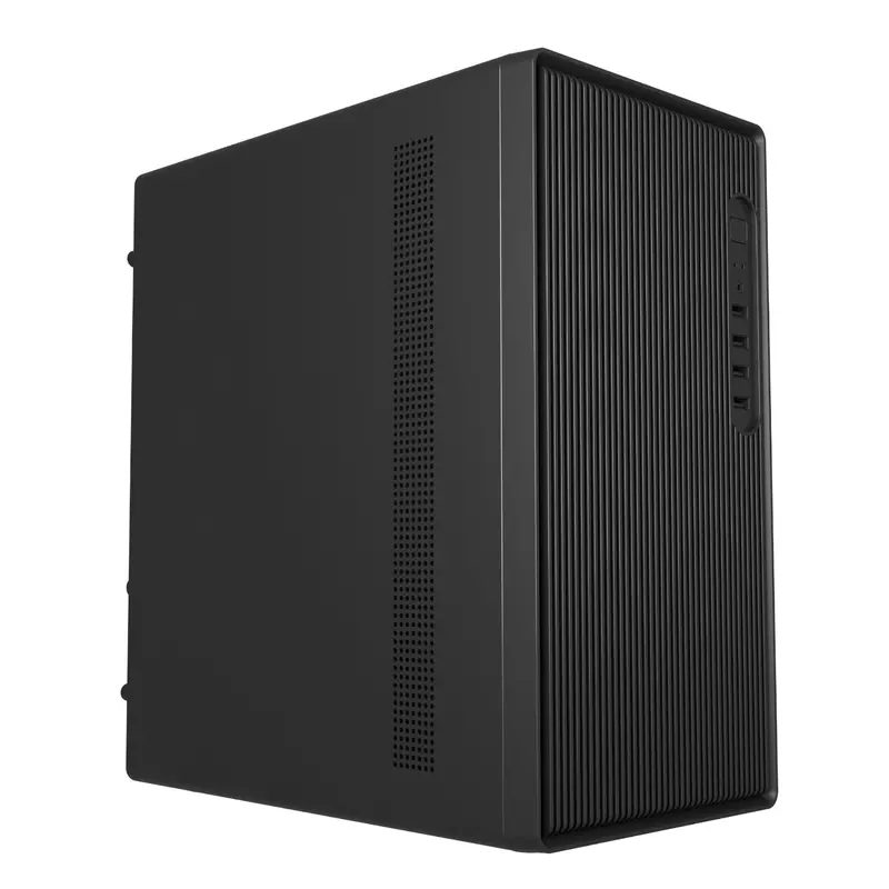 Fsp S120 M-Atx Mid Tower Desktop Chassis - Black 1