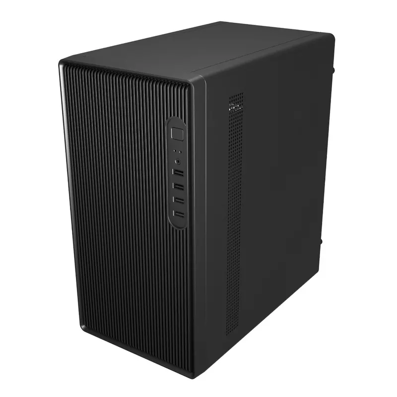 Fsp S120 M-Atx Mid Tower Desktop Chassis - Black 2