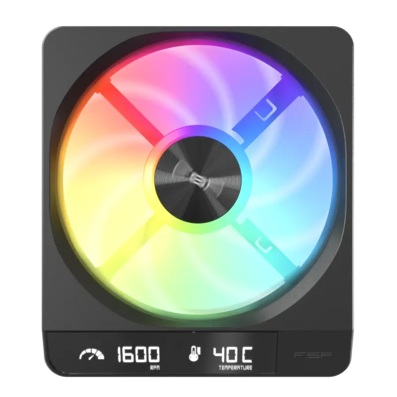 Fsp Zenfan 120Mm Argb Pwm Smart Fan - Black 2