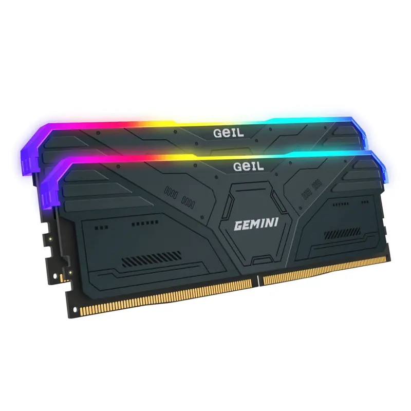 Geil Gemini Rgb 32Gb Ddr5 6000Mhz Desktop Gaming Memory Kit (2 X 16Gb) – Grey 2