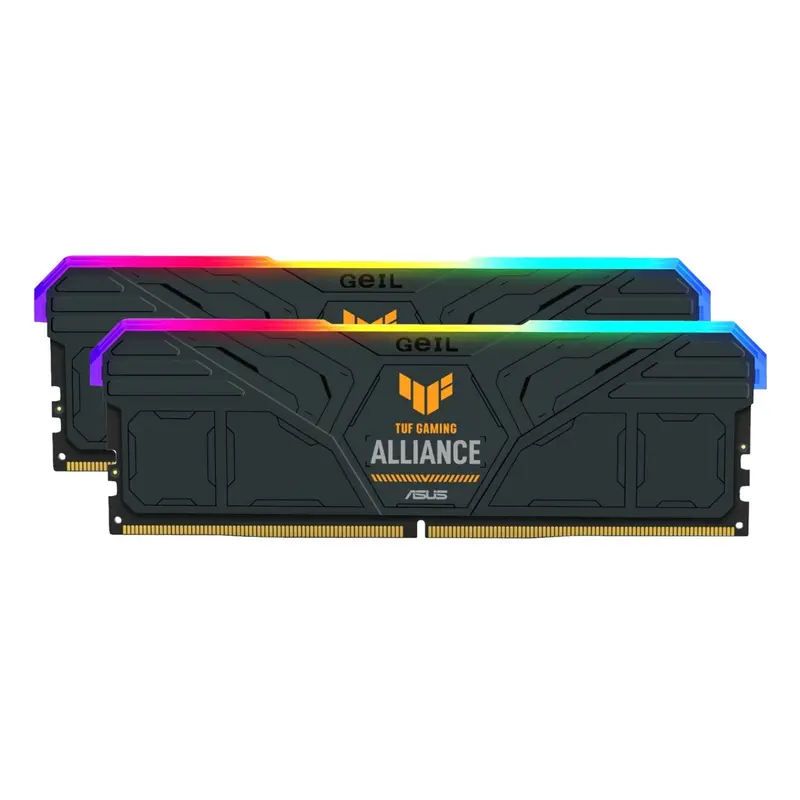 Geil Gemini Tuf Rgb 32Gb Ddr5 6000Mhz Desktop Gaming Memory Kit (2 X 16Gb) – Grey 1