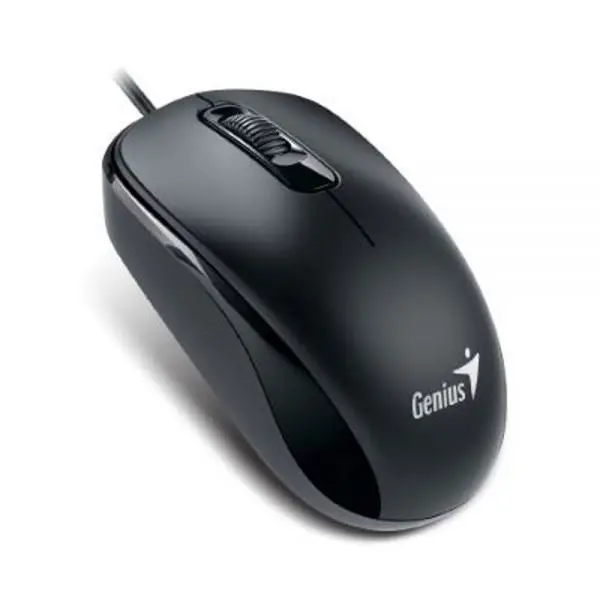 Genius Dx-110 Ambidextrous Wired Optical Mouse (Black) 1