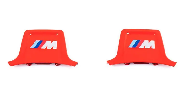 Genuine Bmw M Performance M Logo Brake Caliper Clip Set 2
