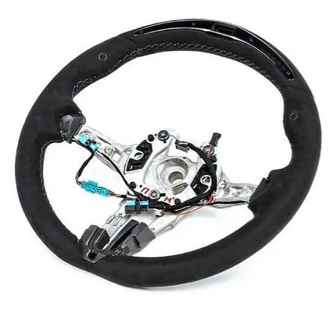Genuine M Performance Full Alcantara Led Steering Wheel For Bmw M2 Competition F87 (2018-2021) 1