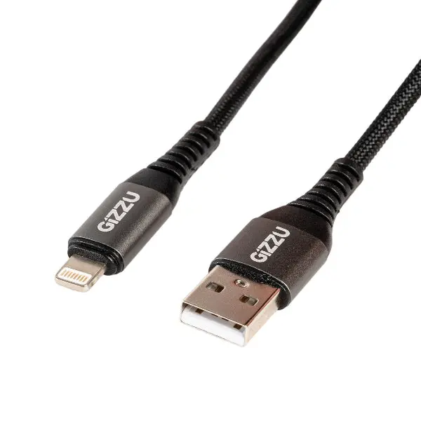 Gizzu 12W Usb To Lightning 2M Cable 1