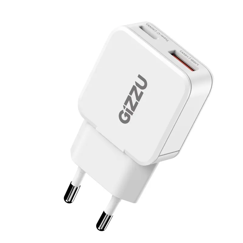 Gizzu 2-Port 30W Gan Wall Charger 1