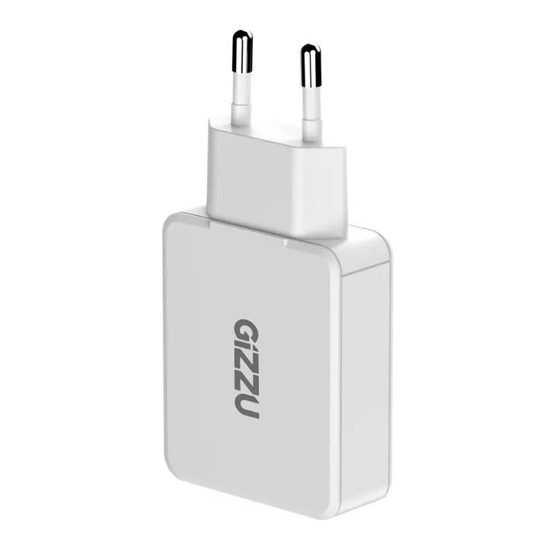 Gizzu 2-Port 65W Gan Wall Charger 2