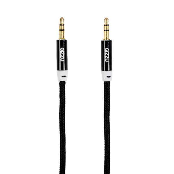 Gizzu 3.5Mm Aux Cable 2M - Black 2