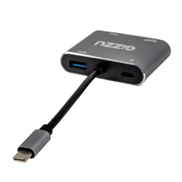 Gizzu 4-In-1 Type-C To Hdmi/Vga/Usb3.0 Hub 2