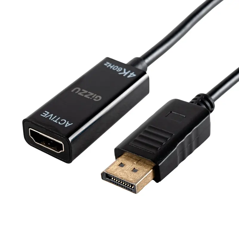 Gizzu 4K60hz Displayport To Hdmi Active Adapter 1