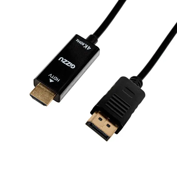 Gizzu 4K60hz Displayport To Hdmi Cable 1.5M 1