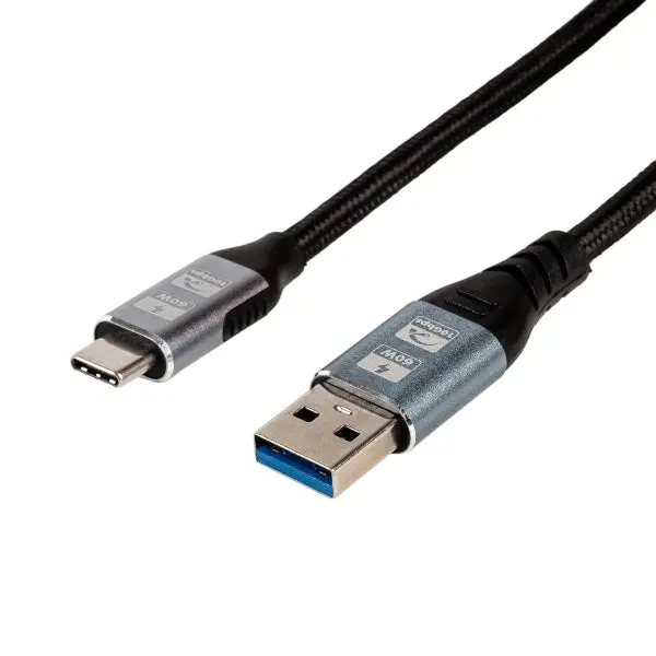 Gizzu 60W 10Gbps Usb To Type-C 2M Cable 1