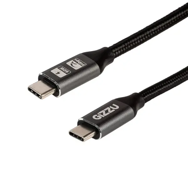 Gizzu 60W 5Gbps Type-C 2M Cable 1