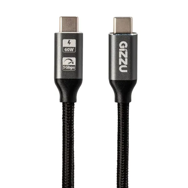 Gizzu 60W 5Gbps Type-C 2M Cable 2