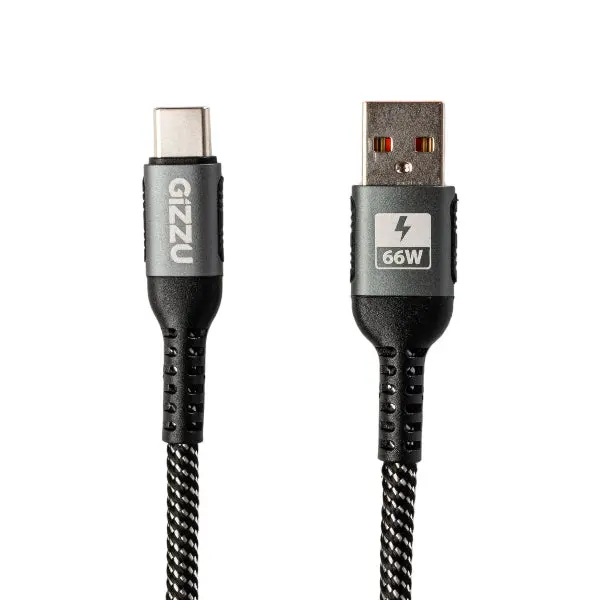 Gizzu 66W 480Mbps Usb To Type-C 2M Cable 2