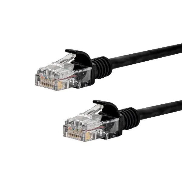 Gizzu Cat6 Utp Fly Lead Ethernet Network Cable 50Cm – Black 1