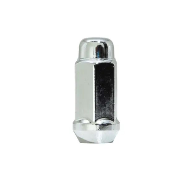 Gorilla Acorn Bulge Xl Heat Treated Lug Nut - 13/16" Hex - 1/2"-20 Thread Size - Chrome Finish 1