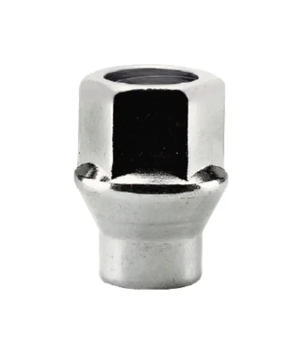Gorilla E-T Bulge Open End Lug Nut - 3/4" Hex - 1/2"-20 Thread Size - Zinc Finish 1