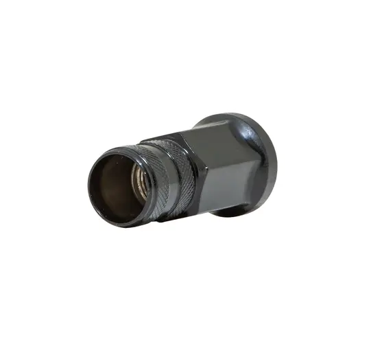 Gorilla Forged Steel Racing Open End Lug Nut - 1/2"-20 Thread Size - 3/4" Hex - Black Finish 2