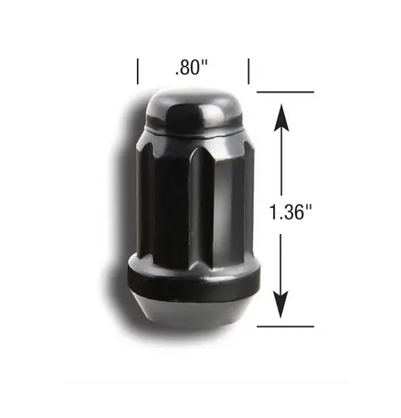 Gorilla Tuner Series Lug Nut 12X1.5 Black 1