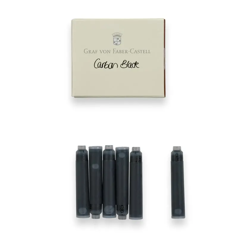 Graf Von Faber-Castell Fountain Pen Ink Cartridges (Set Of 6) 1