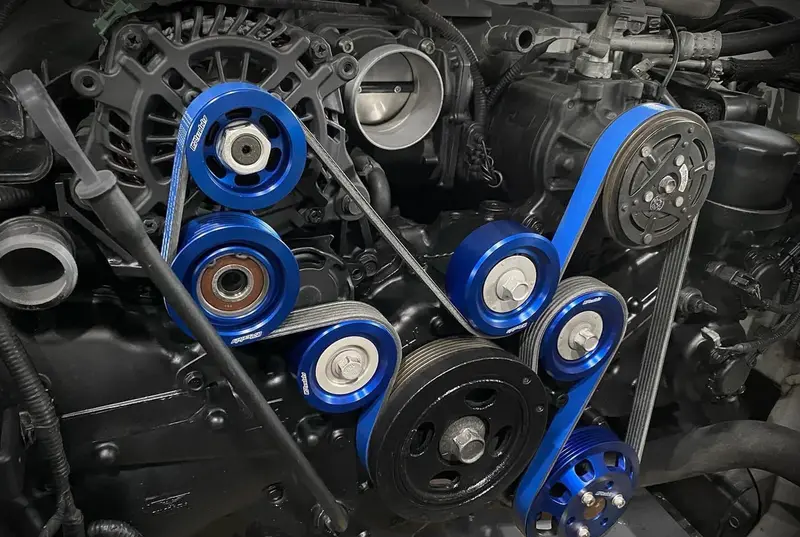 Greddy Aluminum Pulley Kit Fa20 (Zn6/Zc6) Full 6 Piece 2