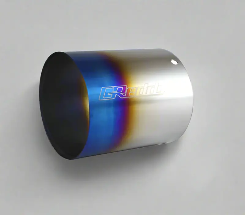 Greddy Burnt Titanium Tip (105Mm Dia/120Mm Length) For Revolution Rs/Rs-Ti/Rs-Race 1