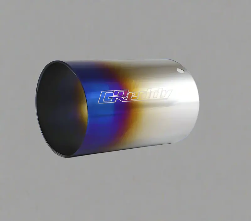 Greddy Burnt Titanium Tip (105Mm Dia/150Mm Length) For Revolution Rs/Rs-Ti/Rs-Race 1