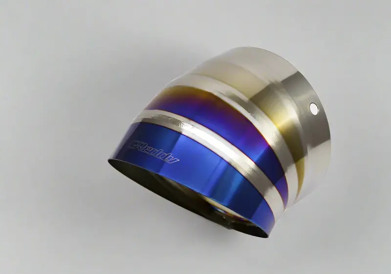 Greddy Burnt Titanium Turndown Tip 115Mm Diameter 120Mm Length (For Revolution Rs / Rs-Ti / Rs-Race) 1