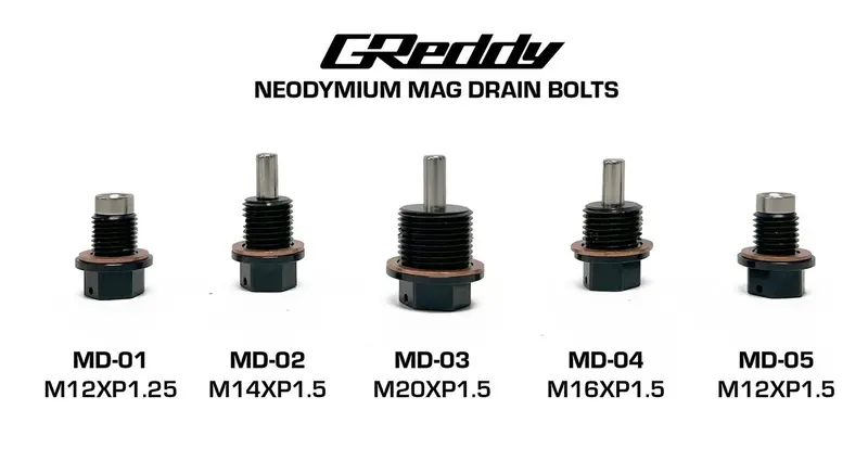 Greddy Magnetic Drain Plug Most Subaru (Not Fa Engines) M20xp1.5 (Md-03) 2