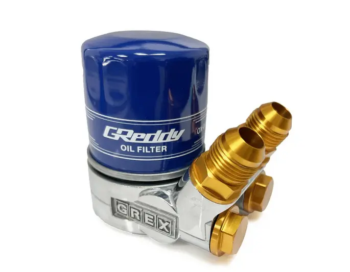 Greddy Oil Cooler Block Adapter Type E - Universal Std 1