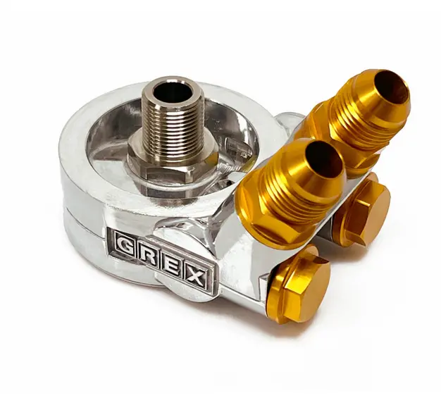Greddy Oil Cooler Block Adapter Type E - Universal Std 2