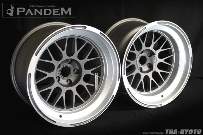 Greddy Pandem 6666 Wheels 18X11 -40 5-100 Gunmetal 2
