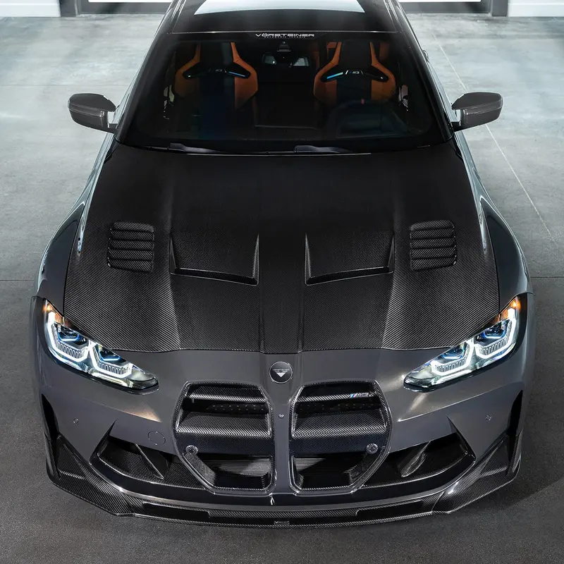 Gts-V Bmw G80 M3 | G82/G83 M4 Carbon Fiber Aero Bonnet By Vorsteiner 1