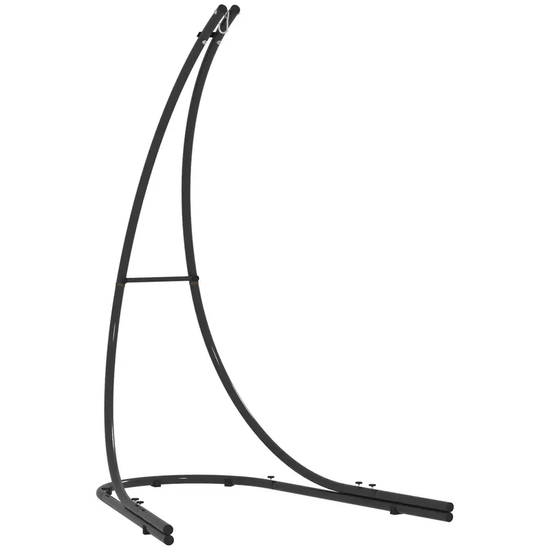 Hammock Chair Stand, Heavy Duty Steel Hanging Chair Stand For Swing Egg Chair, Black 1