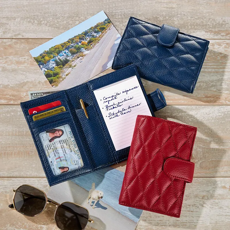 Hamptons Quilted International Pocket Briefcase 1