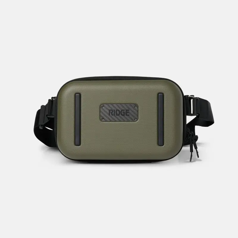 Hardshell Sling - Matte Olive 1