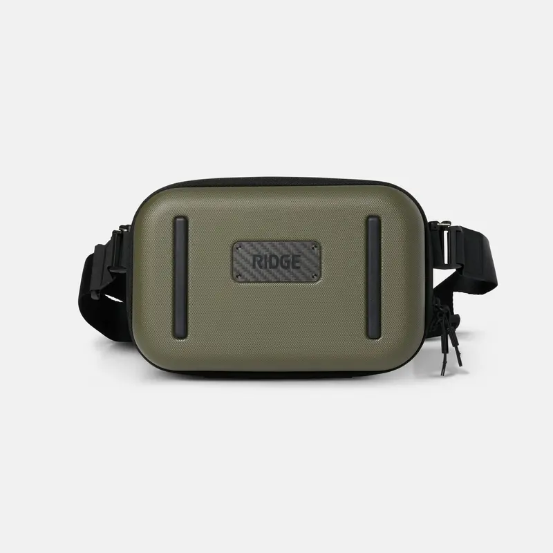 Hardshell Sling - Matte Olive 2