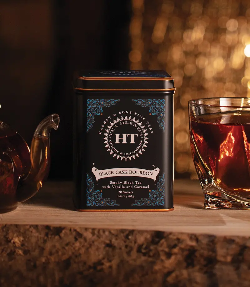 Harney & Sons Fine Teas - Black Cask Bourbon, Ht Tin Of 20 Sachets 2
