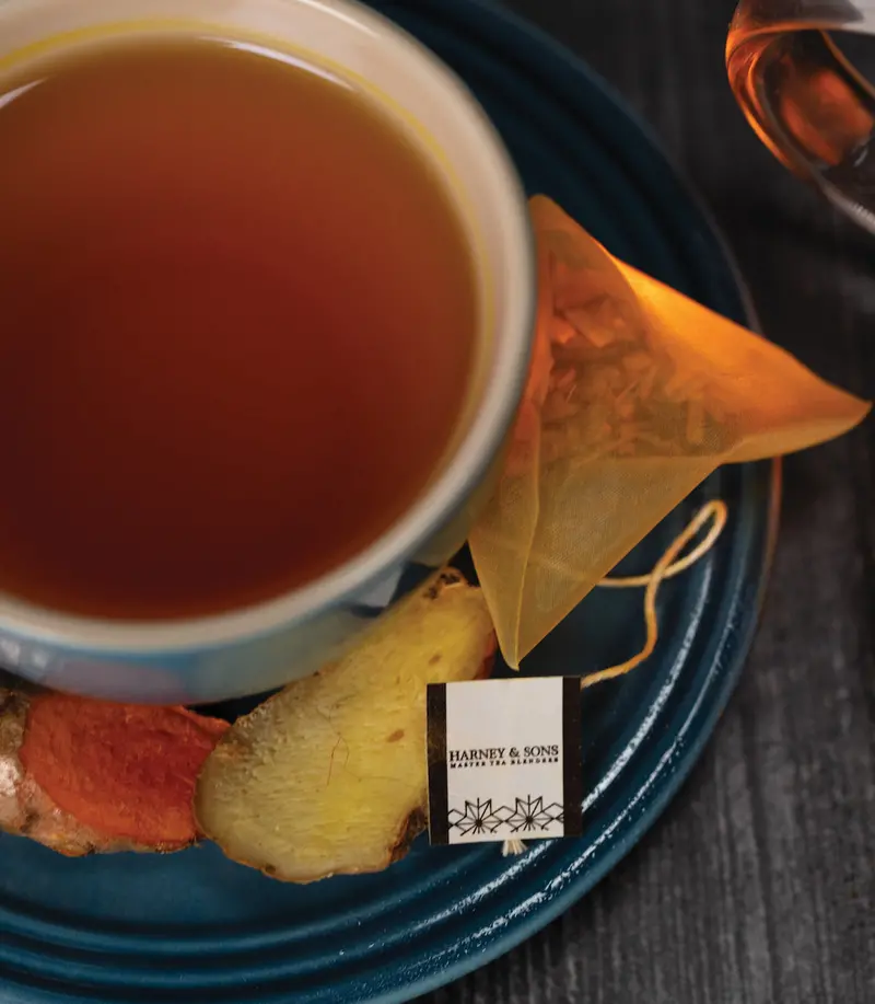 Harney & Sons Fine Teas - Organic Ginger Turmeric, Ht Tin Of 20 Sachets 2