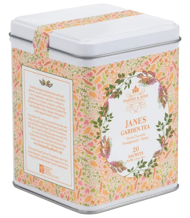 Harney & Sons - Jane's Garden Tea, Tin Of 20 Sachets 1