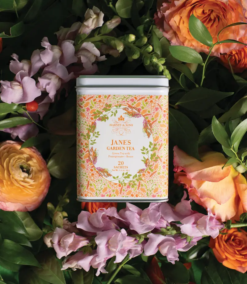 Harney & Sons - Jane's Garden Tea, Tin Of 20 Sachets 2