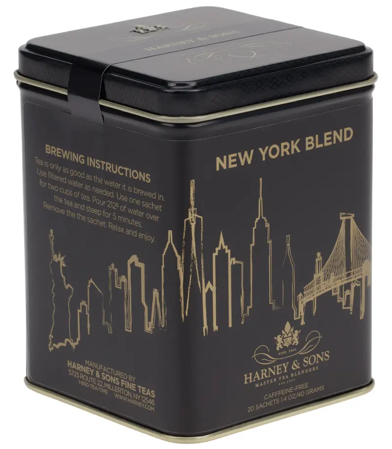 Harney & Sons - New York Blend, Tin Of 20 Sachets 1