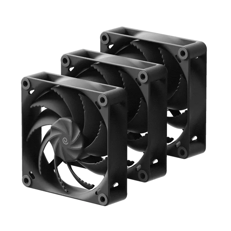 Havn H12 120Mm Black Pwm Fan Triple Pack 1