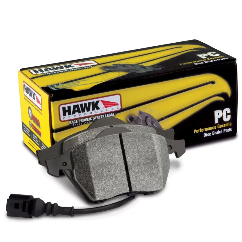 Hawk 17-19 Fiat 124 Spider Performance Ceramic Front Brake Pads 1
