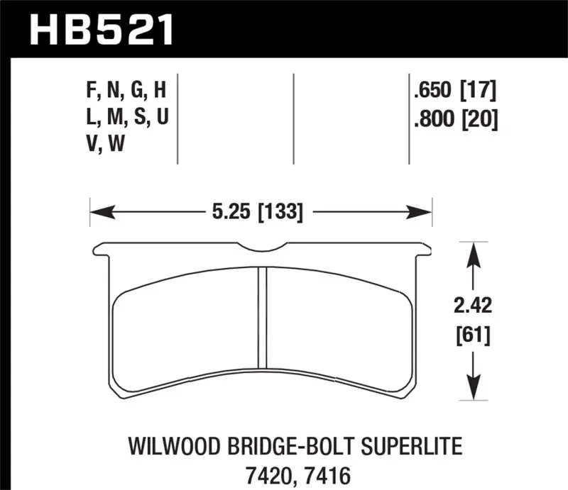 Hawk Hp+ Street Brake Pads 2