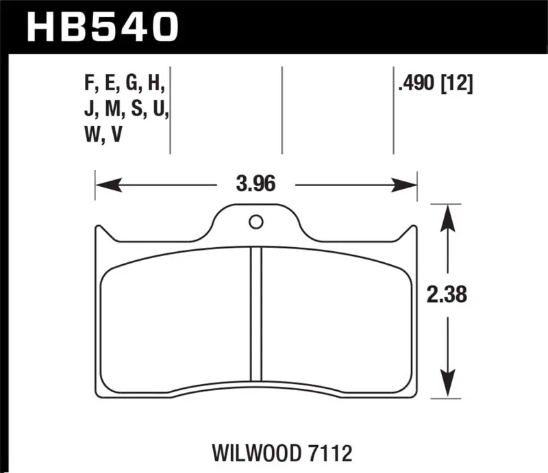 Hawk Hps Street Brake Pads 1