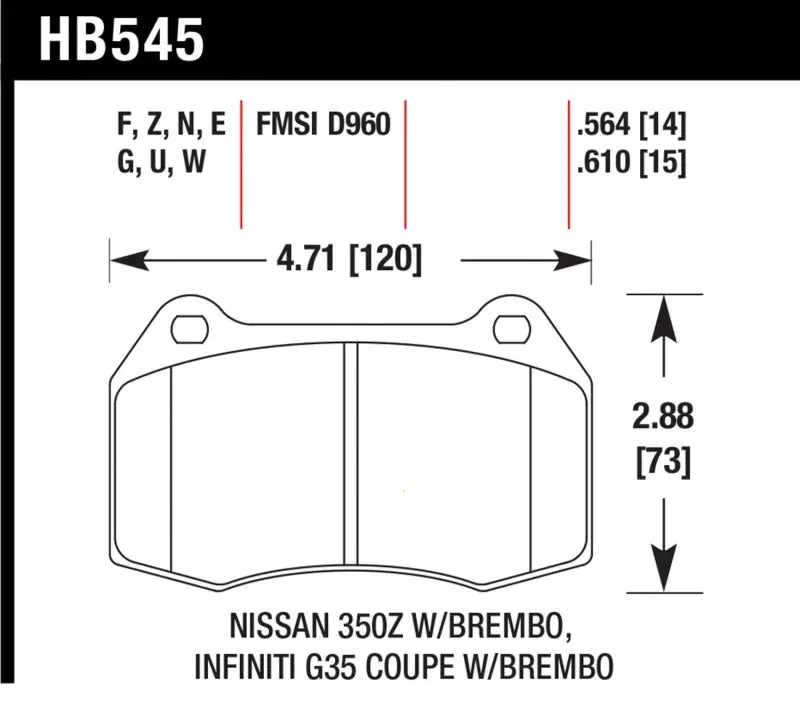 Hawk Hps Street Brake Pads 2