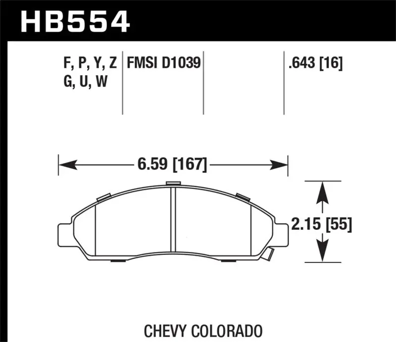 Hawk Super Duty Street Brake Pads 2